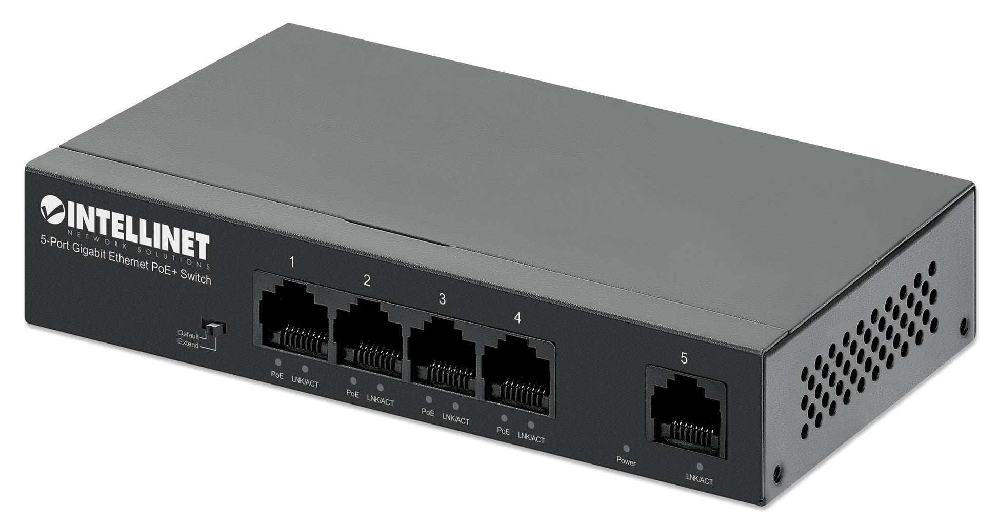 5-Port Gigabit Ethernet PoE+ Switch Image 1
