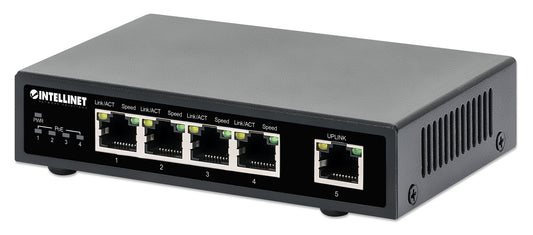 5-Port Gigabit Ethernet PoE+ Switch Image 1