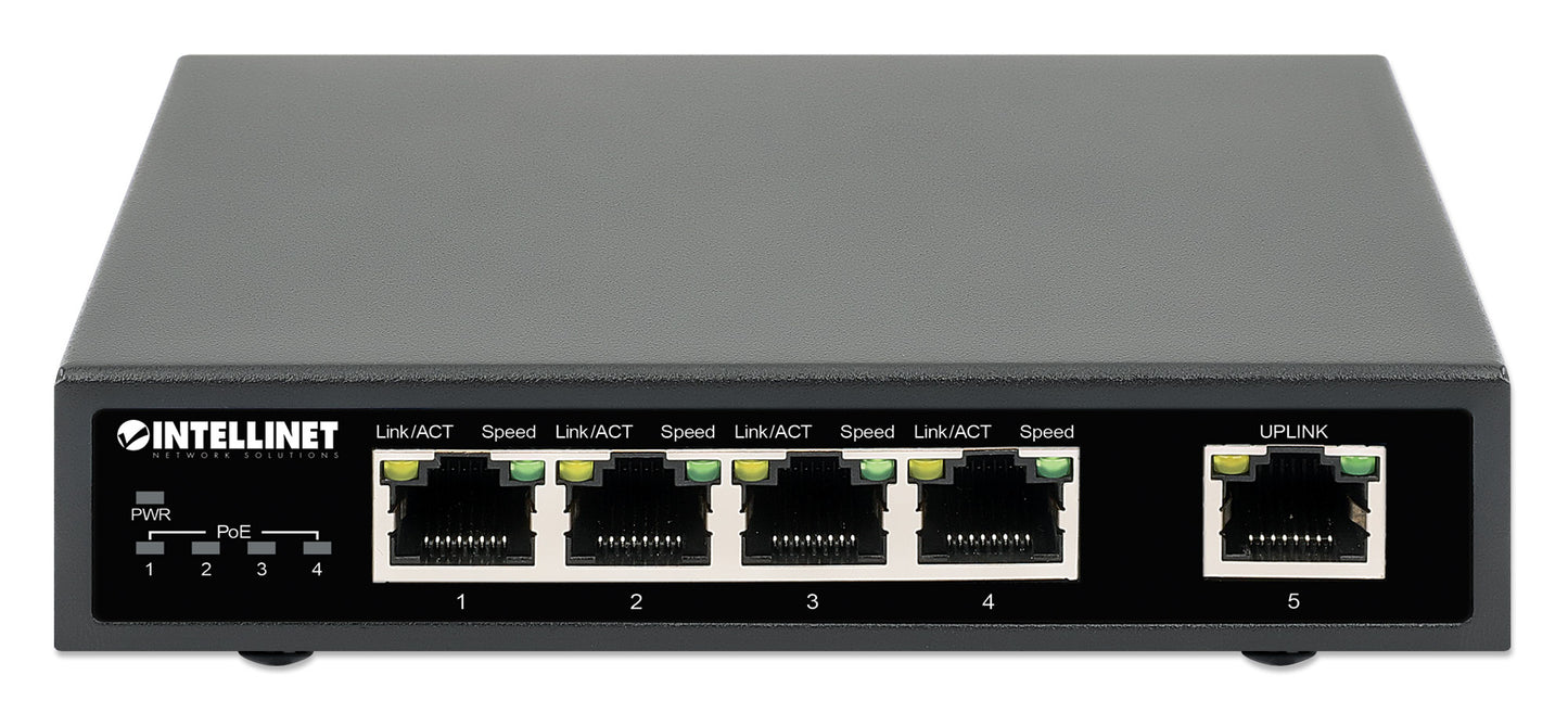 5-Port Gigabit Ethernet PoE+ Switch Image 4