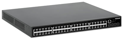 52-Port L2+ Fully Managed Switch with 48 Gigabit Ports and 4 SFP+ Uplinks Image 3