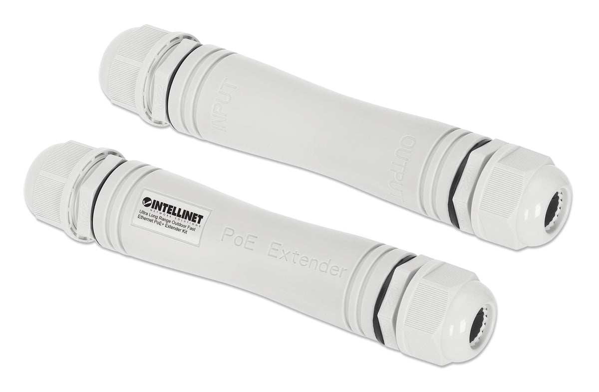 Ultra Long Range Outdoor Fast Ethernet PoE+ Extender Kit Image 1