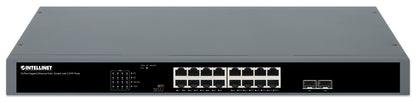 16-Port Gigabit Ethernet PoE+ Switch with 2 SFP Ports Image 4
