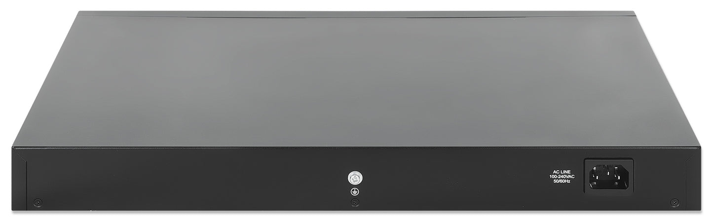26-Port L2+ Fully Managed PoE++ Switch with 24 Gigabit Ethernet Ports and 2 Base-T/SFP Combo Ports Image 4