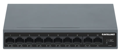 10-Port PoE+ Switch with 8 Fast Ethernet Ports and 2 FE Uplinks Image 4