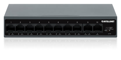 10-Port PoE+ Switch with 8 Fast Ethernet Ports and 2 FE Uplinks Image 6