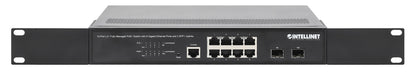10-Port L2+ Fully Managed PoE+ Switch with 8 Gigabit Ethernet Ports and 2 SFP+ Uplinks Image 7
