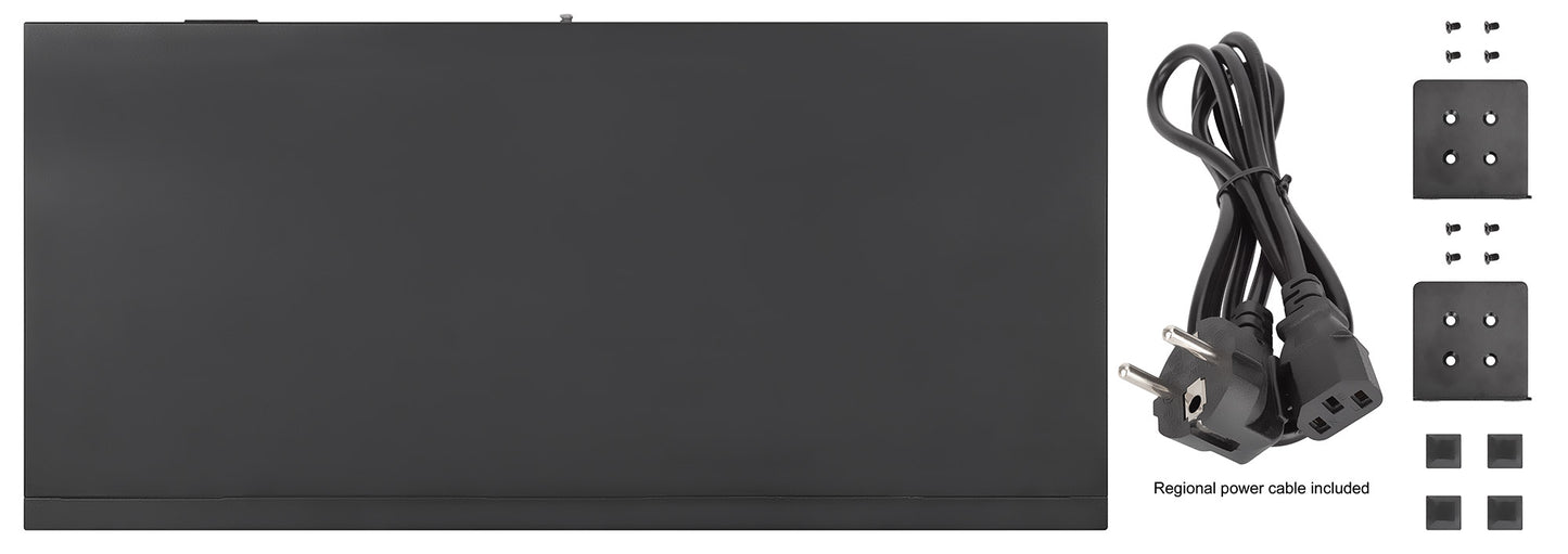 20-Port L2+ Fully Managed PoE+ Switch with 16 Gigabit Ethernet Ports and 4 SFP+ Uplinks Image 7