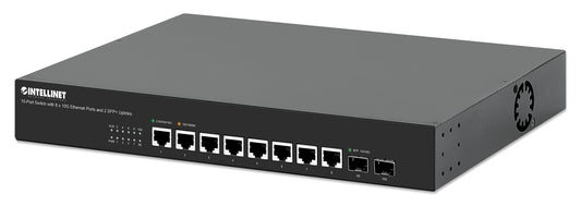 10-Port Switch with 8 x 10G Ethernet Ports and 2 SFP+ Uplinks Image 1