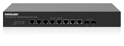 10-Port Switch with 8 x 10G Ethernet Ports and 2 SFP+ Uplinks Image 6