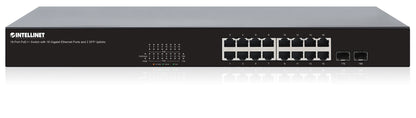 18-Port PoE++ Switch with 16 Gigabit Ethernet Ports and 2 SFP Uplinks Image 5