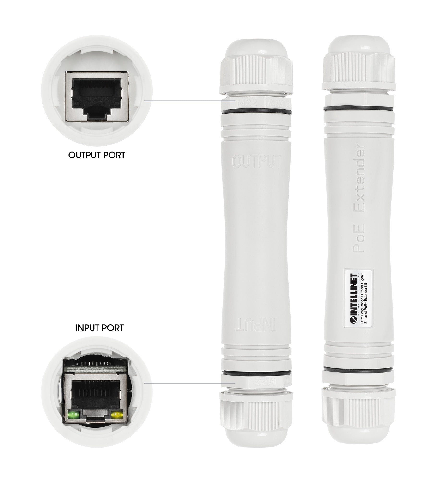 Ultra Long Range Outdoor Gigabit Ethernet PoE+ Extender Kit Image 6