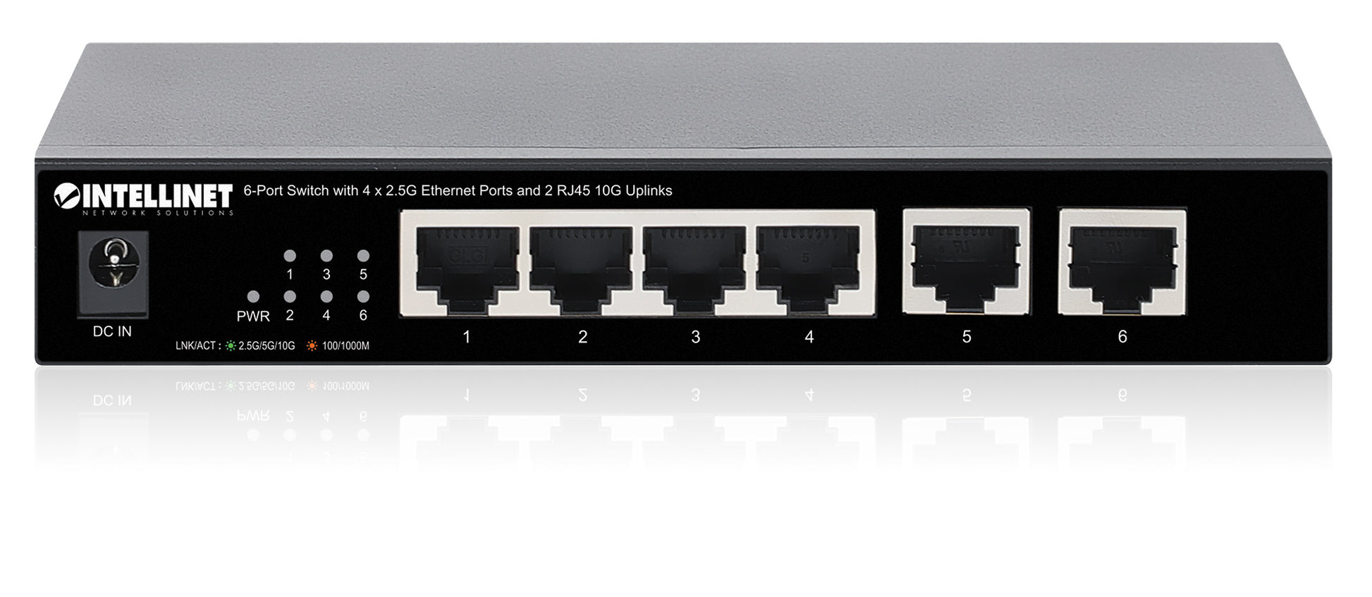 6-Port Switch with 4 x 2.5G Ethernet Ports and 2 RJ45 10G Uplinks Image 5