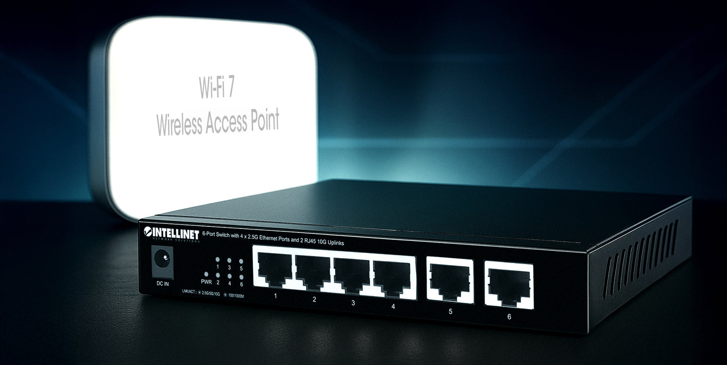 6-Port Switch with 4 x 2.5G Ethernet Ports and 2 RJ45 10G Uplinks Image 8