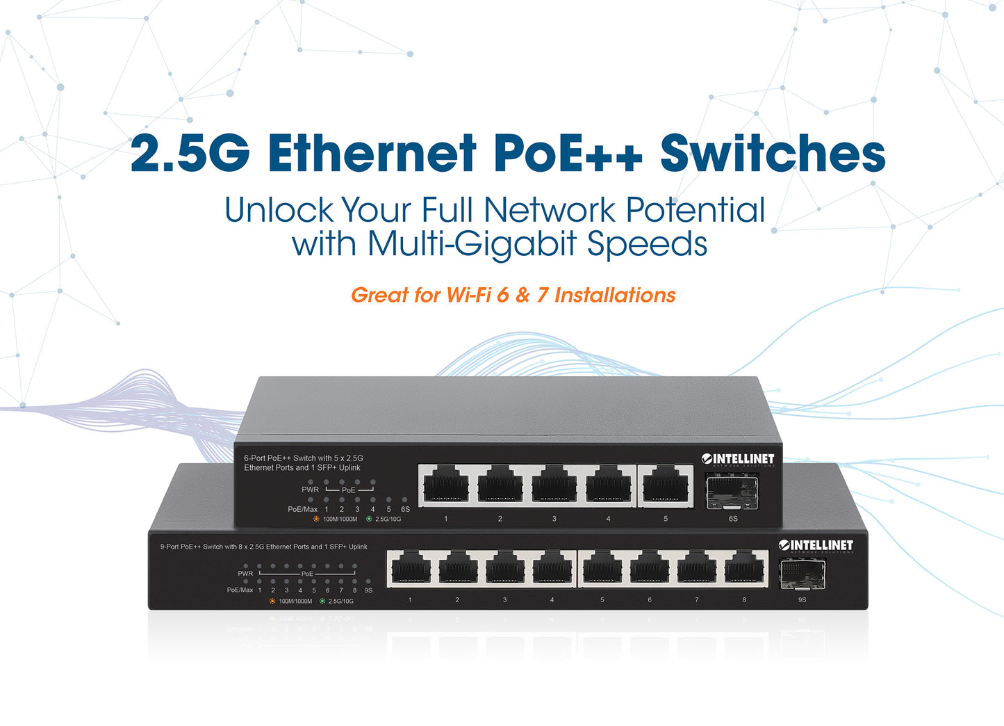 9-Port PoE++ Switch with 8 x 2.5G Ethernet Ports and 1 SFP+ Uplink Image 9