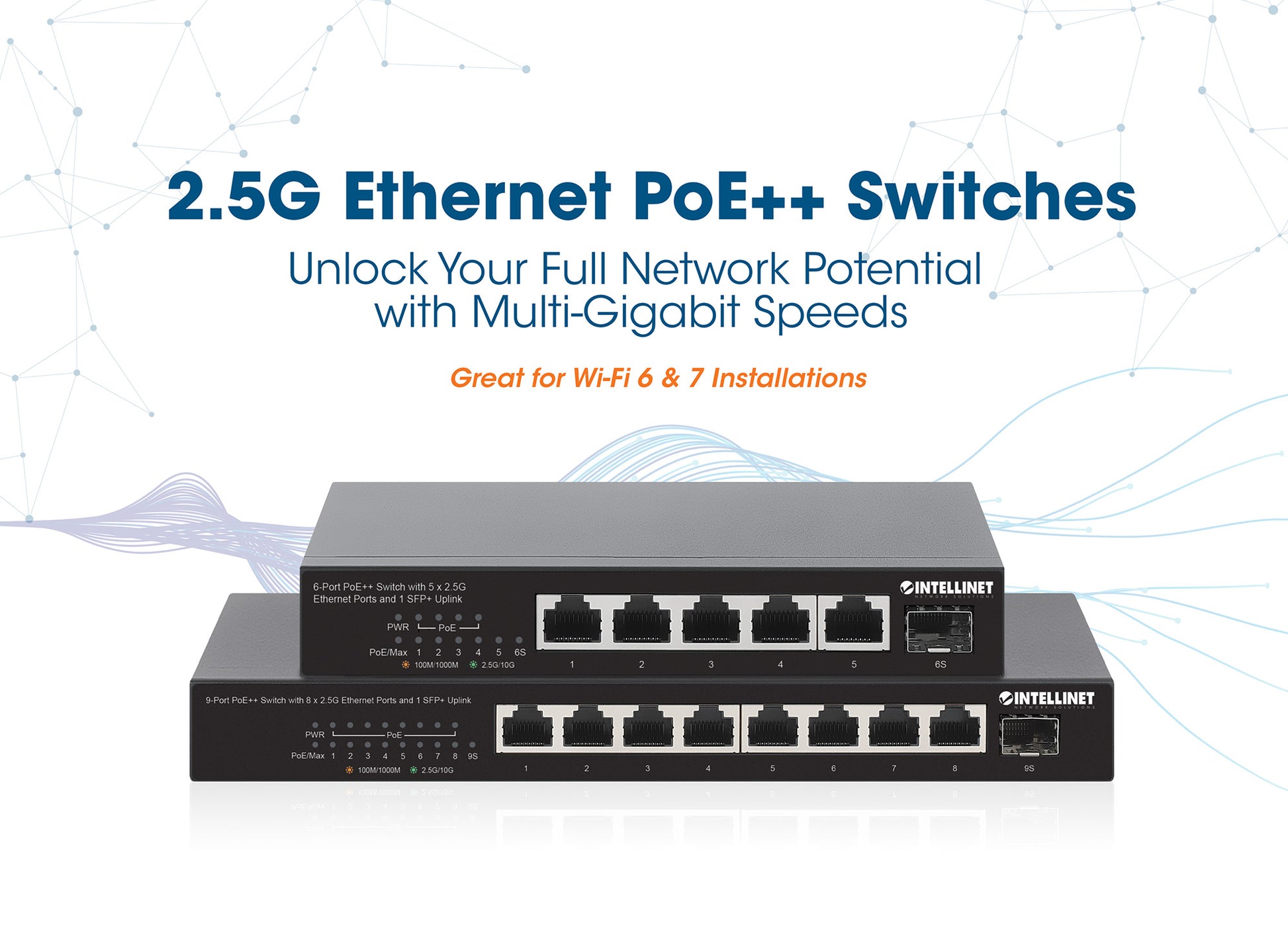 9-Port PoE++ Switch with 8 x 2.5G Ethernet Ports and 1 SFP+ Uplink Image 9