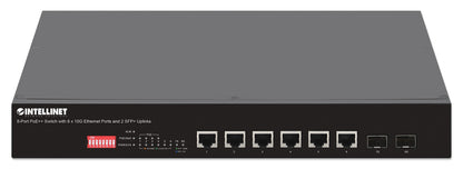 8-Port PoE++ Switch with 6 x 10G Ethernet Ports and 2 SFP+ Uplinks Image 3