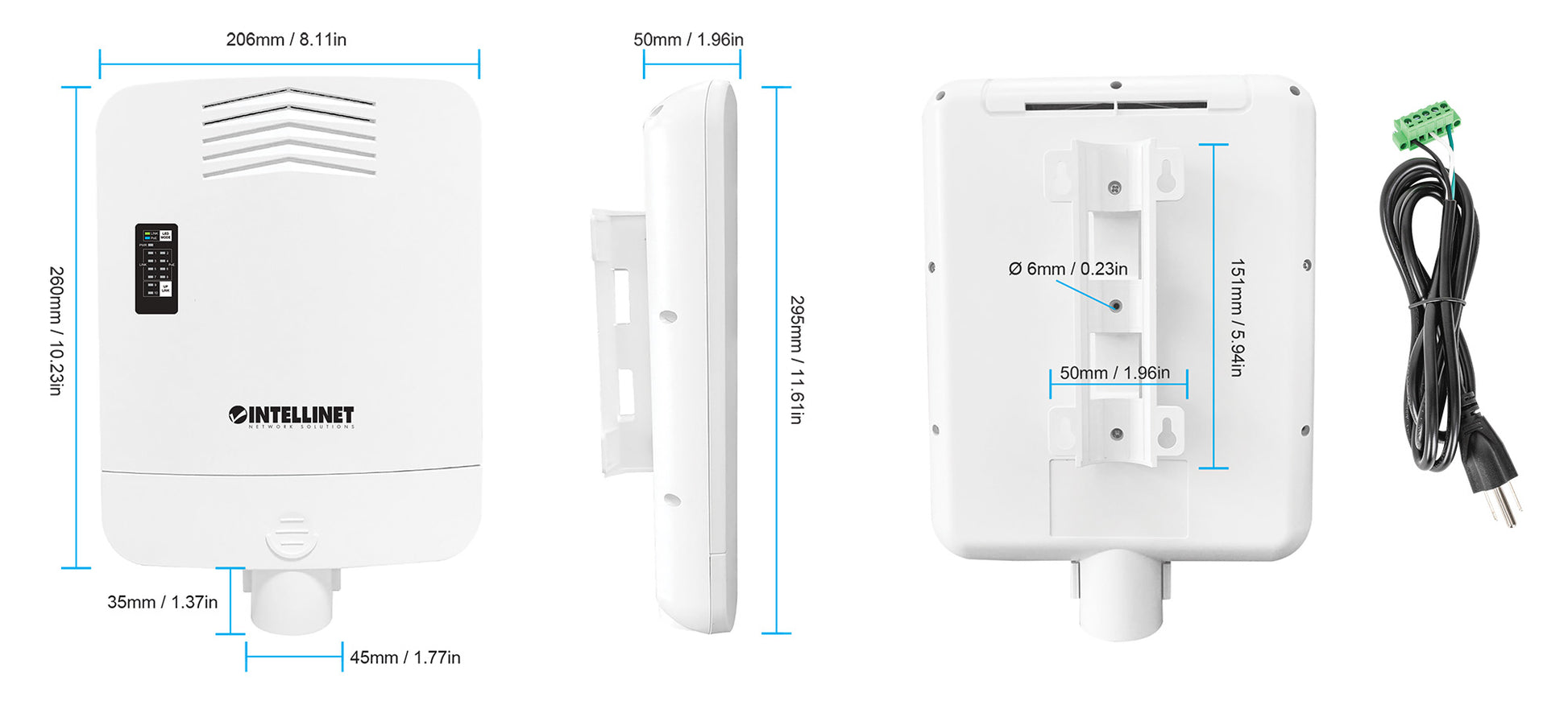 Outdoor 10-Port L2+ Smart Managed PoE+ Switch with 8 Gigabit Ethernet Ports and 2 SFP Uplinks Image 12