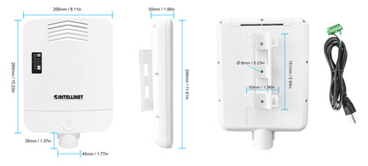 Outdoor 10-Port L2+ Smart Managed PoE+ Switch with 8 Gigabit Ethernet Ports and 2 SFP Uplinks Image 12