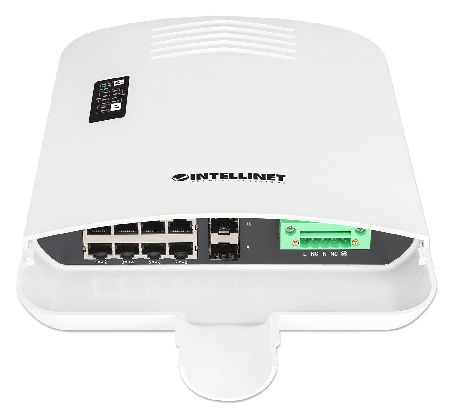 Outdoor 10-Port L2+ Smart Managed PoE+ Switch with 8 Gigabit Ethernet Ports and 2 SFP Uplinks Image 7