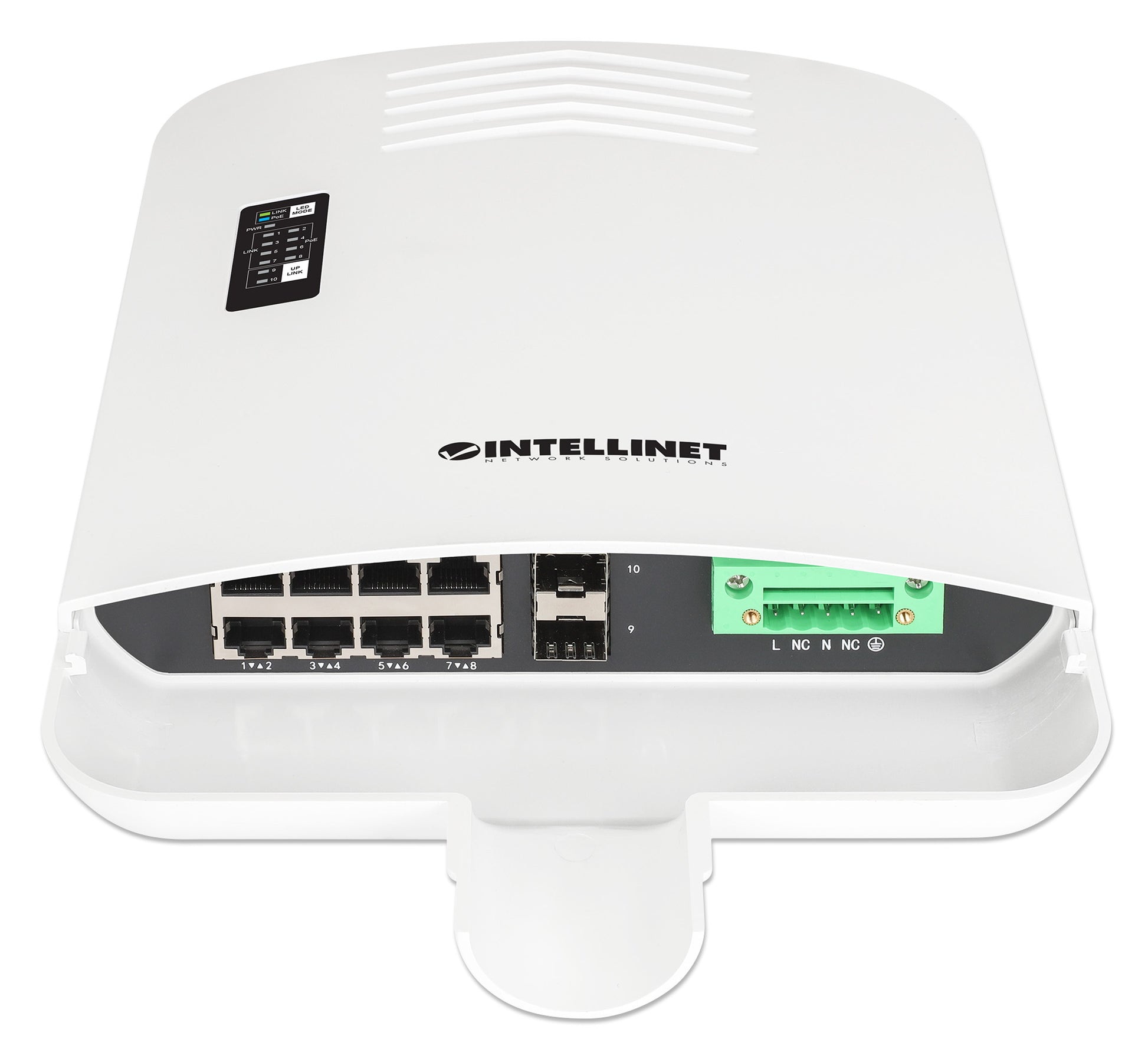 Outdoor 10-Port L2+ Smart Managed PoE+ Switch with 8 Gigabit Ethernet Ports and 2 SFP Uplinks Image 7