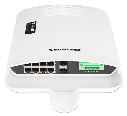 Outdoor 10-Port L2+ Smart Managed PoE+ Switch with 8 Gigabit Ethernet Ports and 2 SFP Uplinks Image 7
