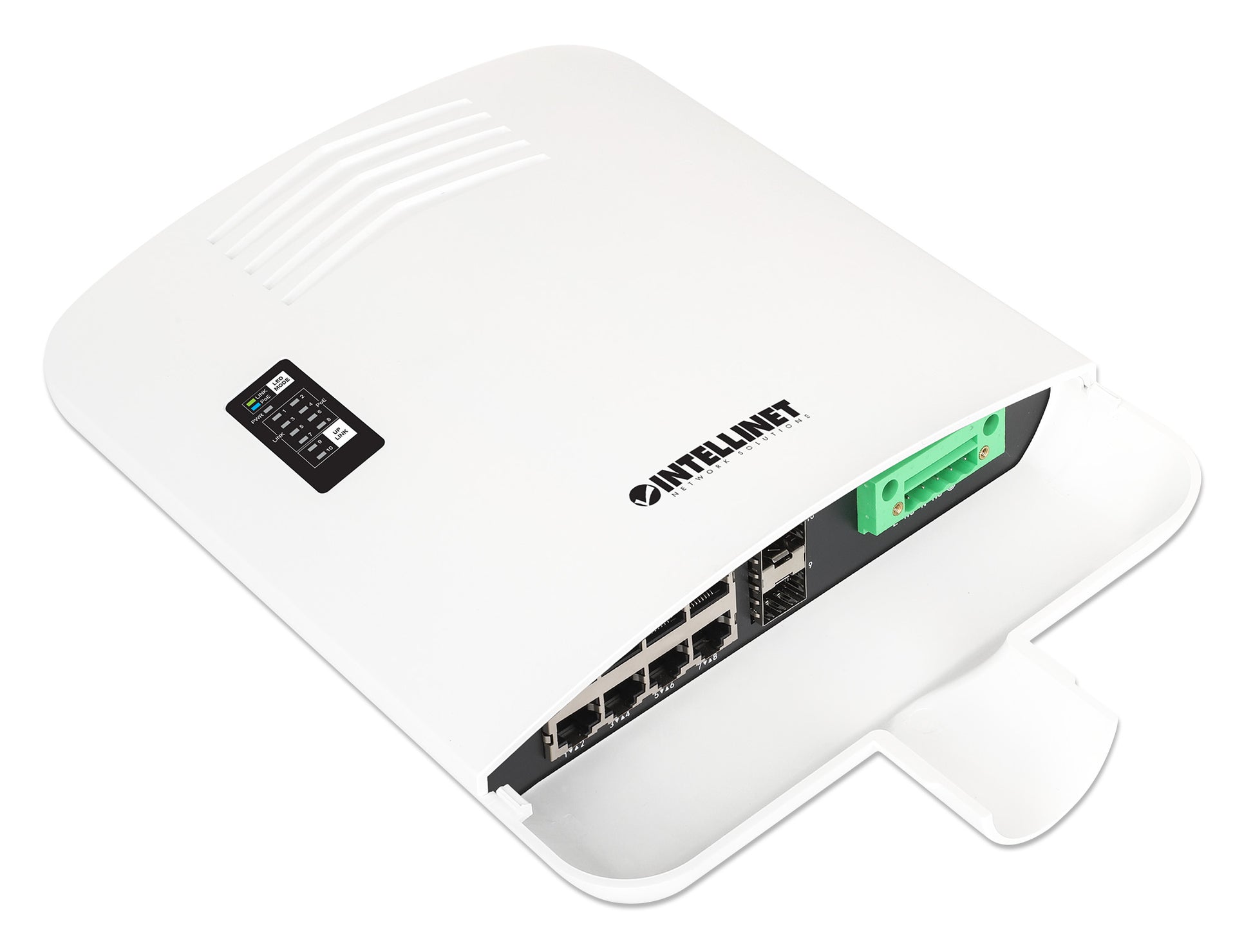 Outdoor 10-Port L2+ Smart Managed PoE+ Switch with 8 Gigabit Ethernet Ports and 2 SFP Uplinks Image 9