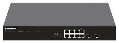 10-Port PoE++ Switch with 8 Gigabit Ethernet Ports and 2 SFP Uplinks Image 3