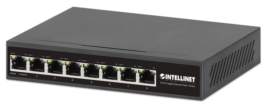 8-Port Gigabit Ethernet PoE+ Switch Image 1