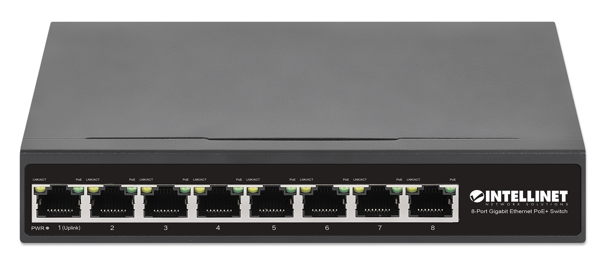 8-Port Gigabit Ethernet PoE+ Switch Image 3