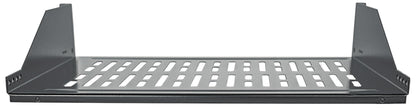 19" Cantilever Shelf, 2U, 350 mm (13.8 in.) Depth, Black Image 4