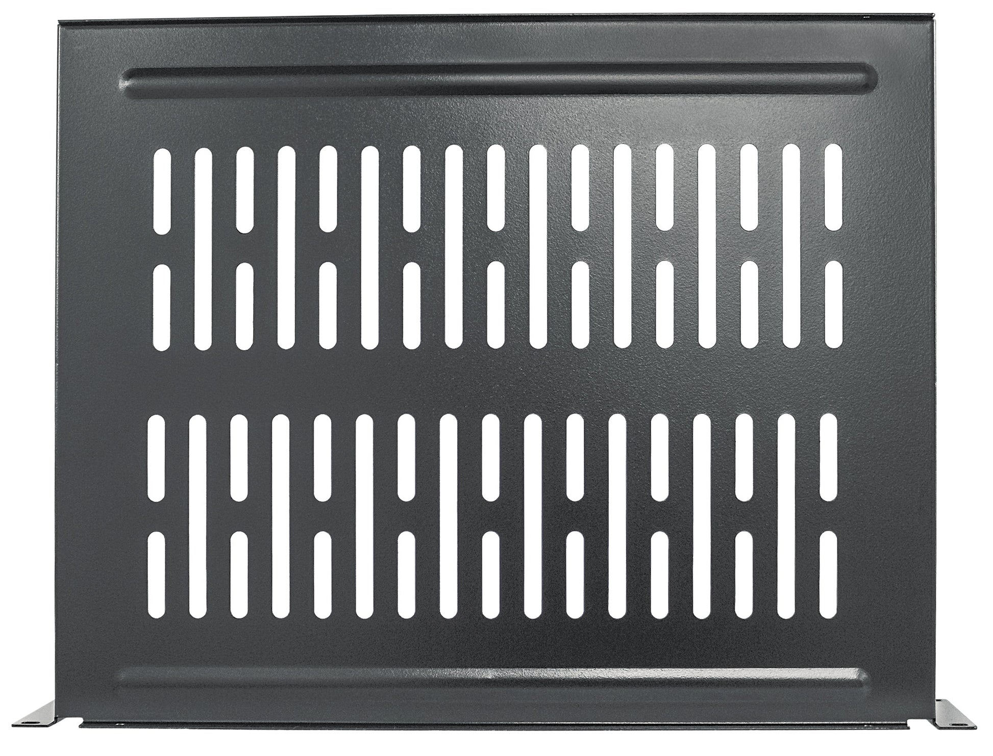 19" Cantilever Shelf, 2U, 350 mm (13.8 in.) Depth, Black Image 6
