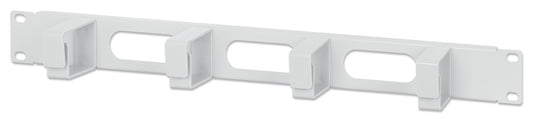 19" Cable Management Panel, 1U, Gray Image 1