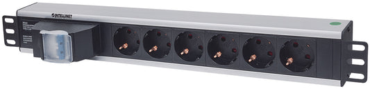 19" 1.5U Rackmount 6-Output Power Distribution Unit (PDU) Image 1