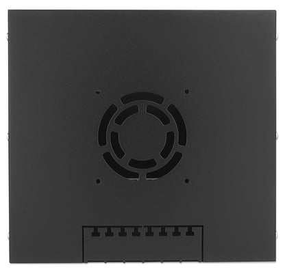 6U 10" Wallmount Cabinet, 300 mm (11.8 in.) Depth, Black Image 7