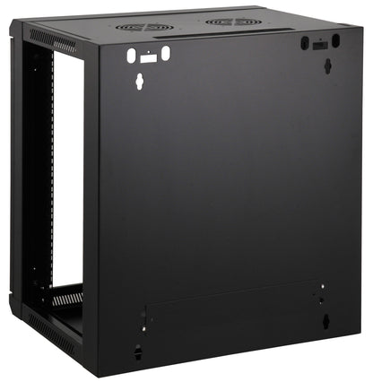6U 19" Wall Mount Network Cabinet, Standard Line, 450 mm (17.7 in.) Depth, Black Image 4