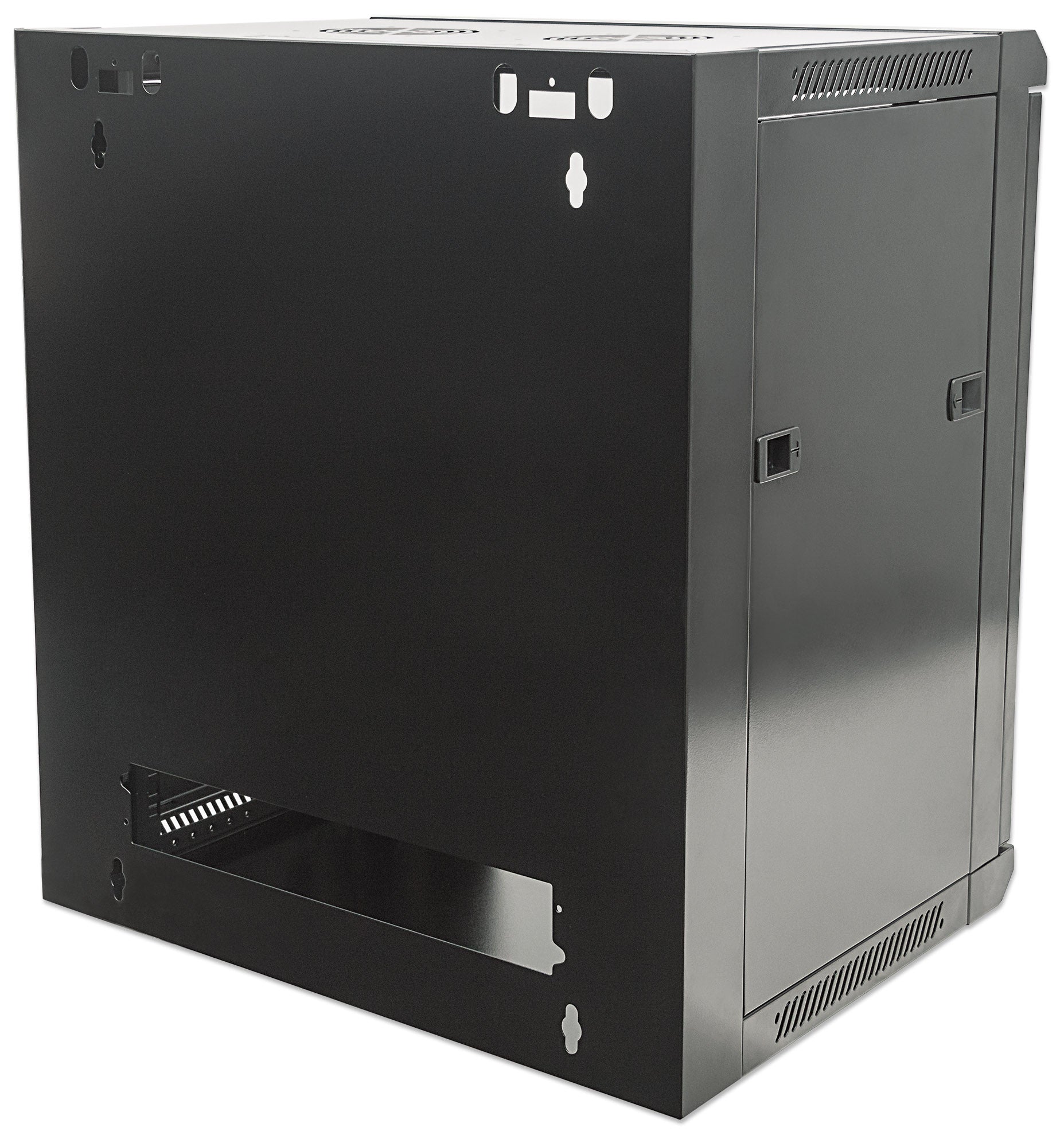 6U 19" Wall Mount Network Cabinet, Standard Line, 450 mm (17.7 in.) Depth, Black Image 6