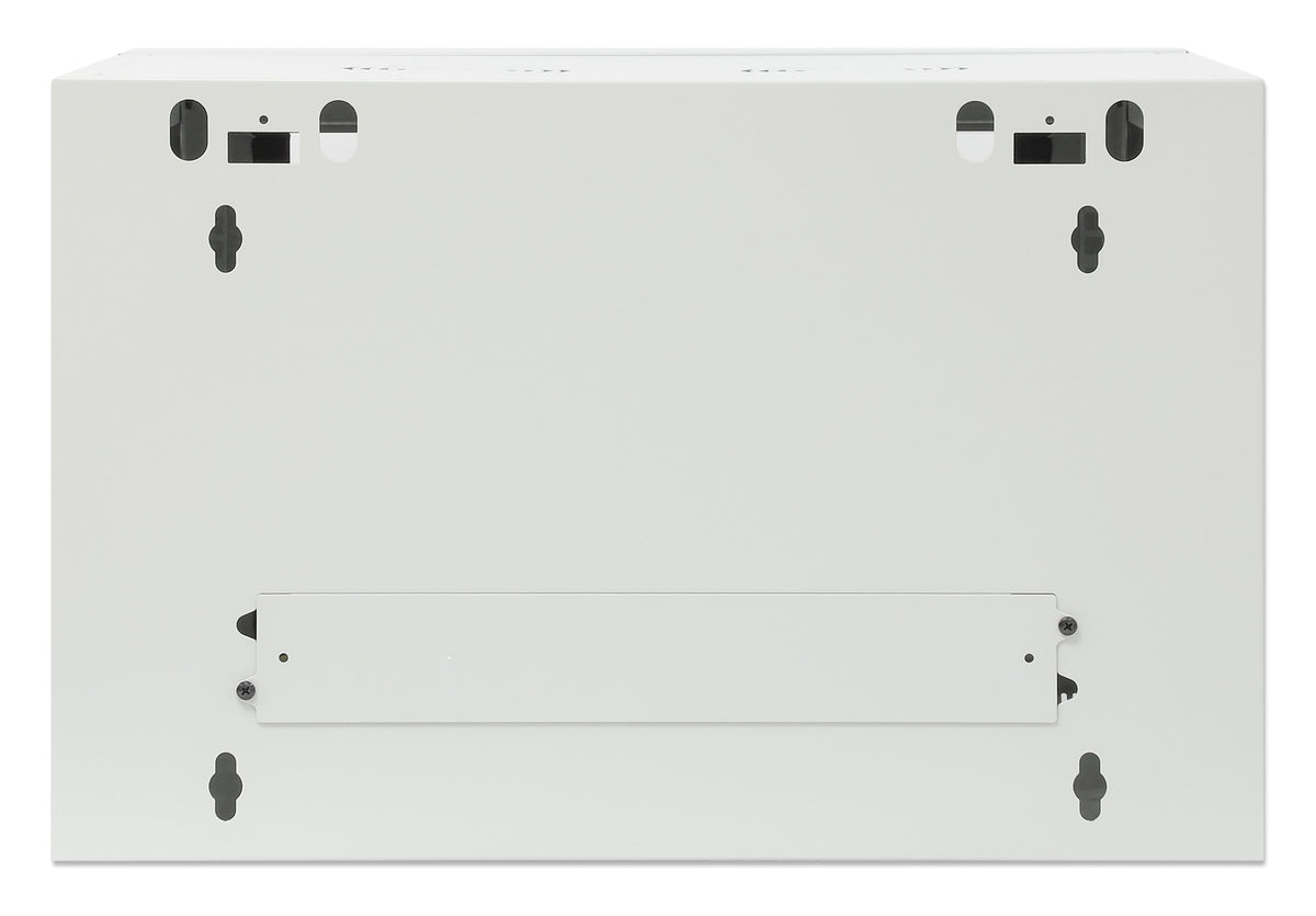 19" Wallmount Cabinet, 6U, 450 mm (17.7 in.) Depth, Gray Image 6