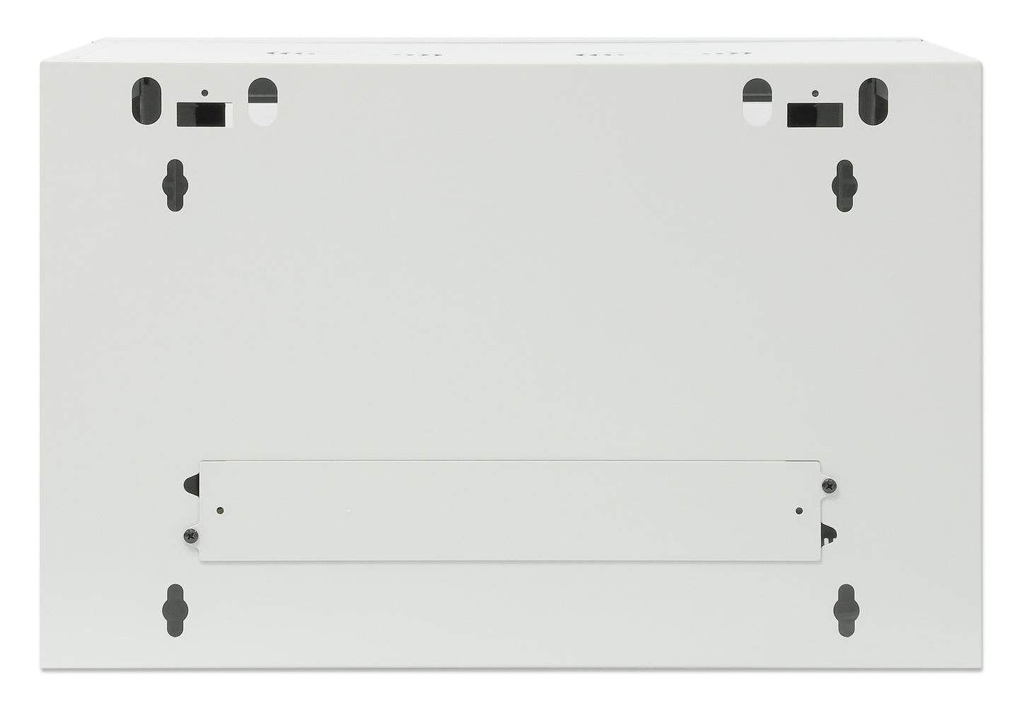 19" Wallmount Cabinet, 6U, 450 mm (17.7 in.) Depth, Gray Image 6