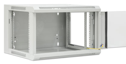 19" Wallmount Cabinet, 6U, 450 mm (17.7 in.) Depth, Gray Image 8