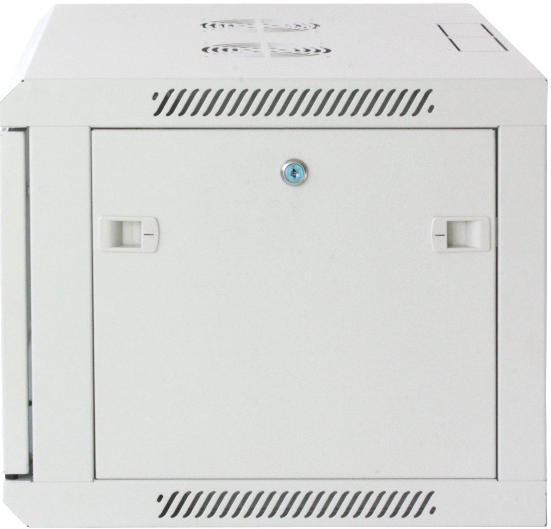 6U 19" Wall Mount Network Cabinet, Standard Line, 450 mm (17.7 in.) Depth, Gray Image 1
