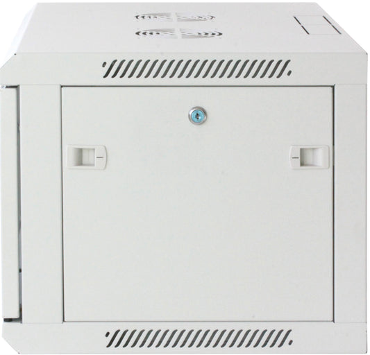 6U 19" Wall Mount Network Cabinet, Standard Line, 450 mm (17.7 in.) Depth, Gray Image 1