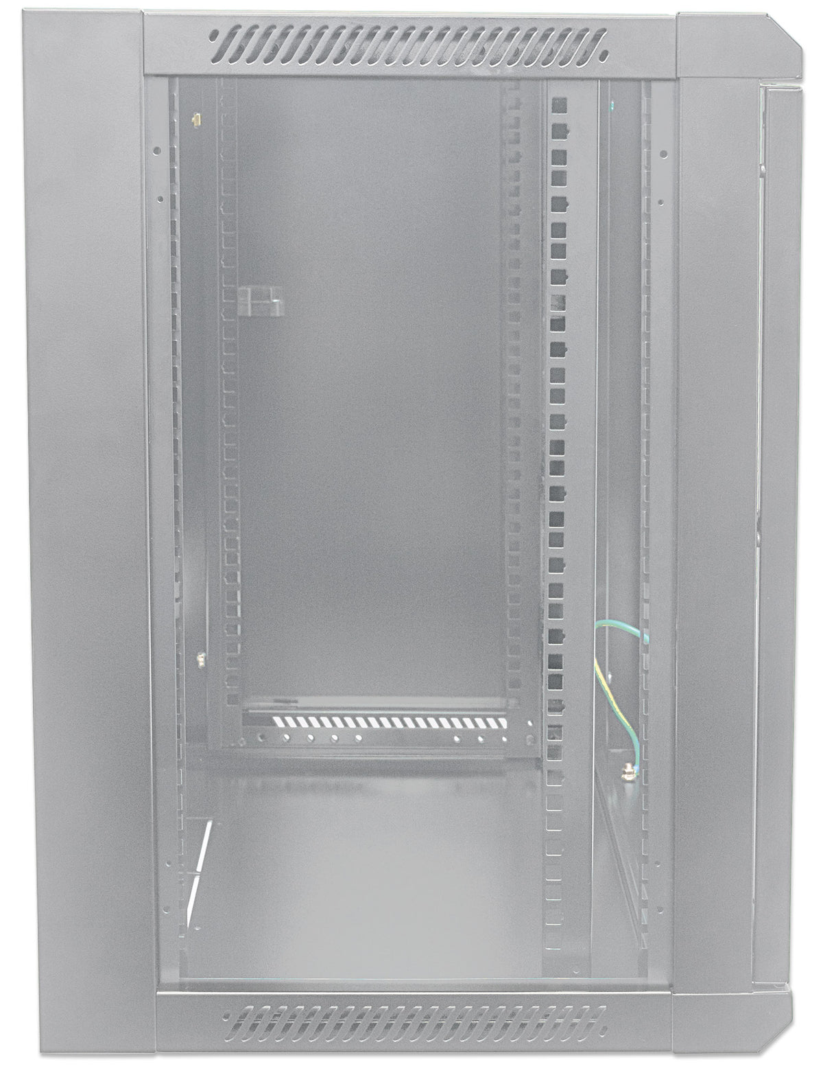 9U 19" Wall Mount Network Cabinet, Standard Line, 450 mm (17.7 in.) Depth, Gray Image 5
