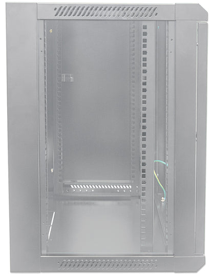 9U 19" Wall Mount Network Cabinet, Standard Line, 450 mm (17.7 in.) Depth, Gray Image 5