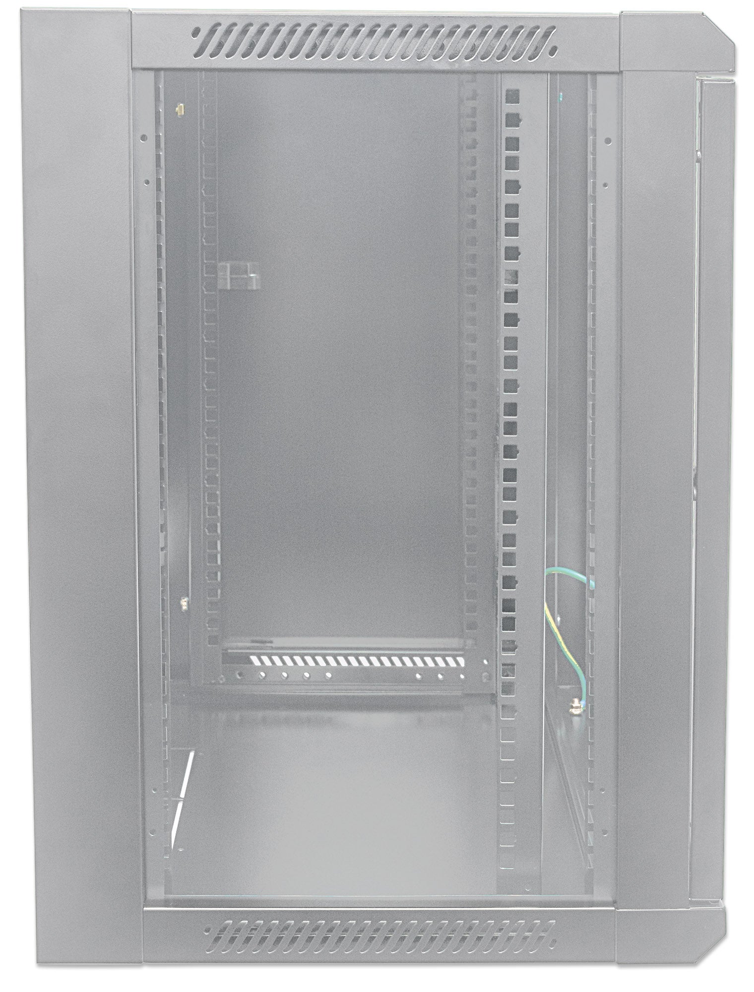 9U 19" Wall Mount Network Cabinet, Standard Line, 450 mm (17.7 in.) Depth, Gray Image 5