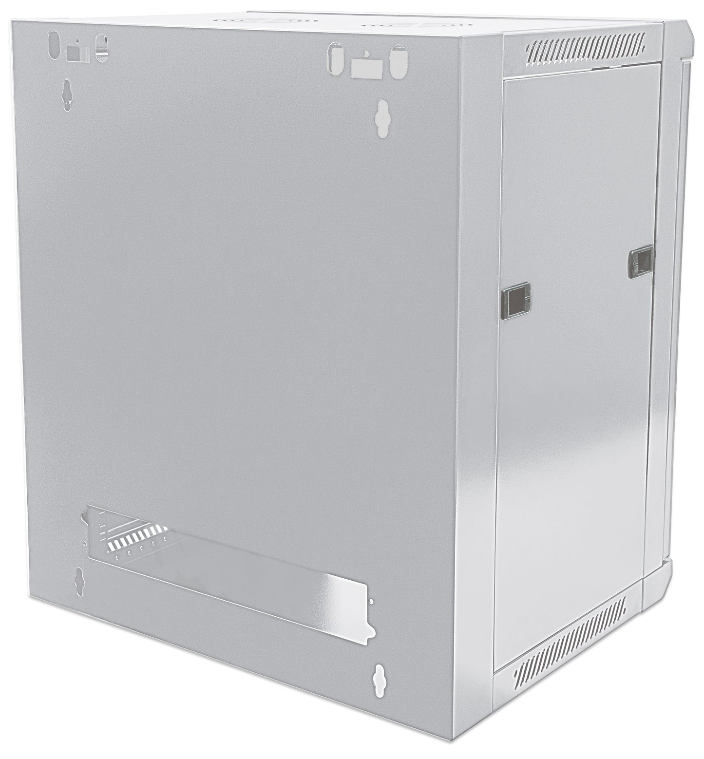 9U 19" Wall Mount Network Cabinet, Standard Line, 450 mm (17.7 in.) Depth, Gray Image 6