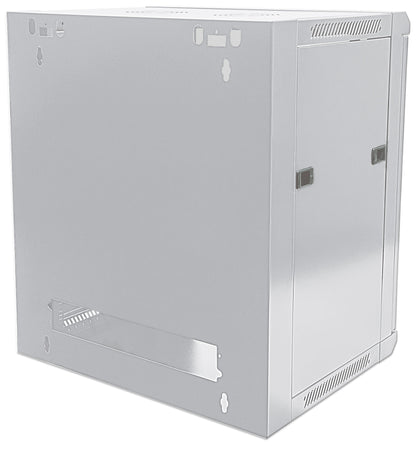 9U 19" Wall Mount Network Cabinet, Standard Line, 450 mm (17.7 in.) Depth, Gray Image 6