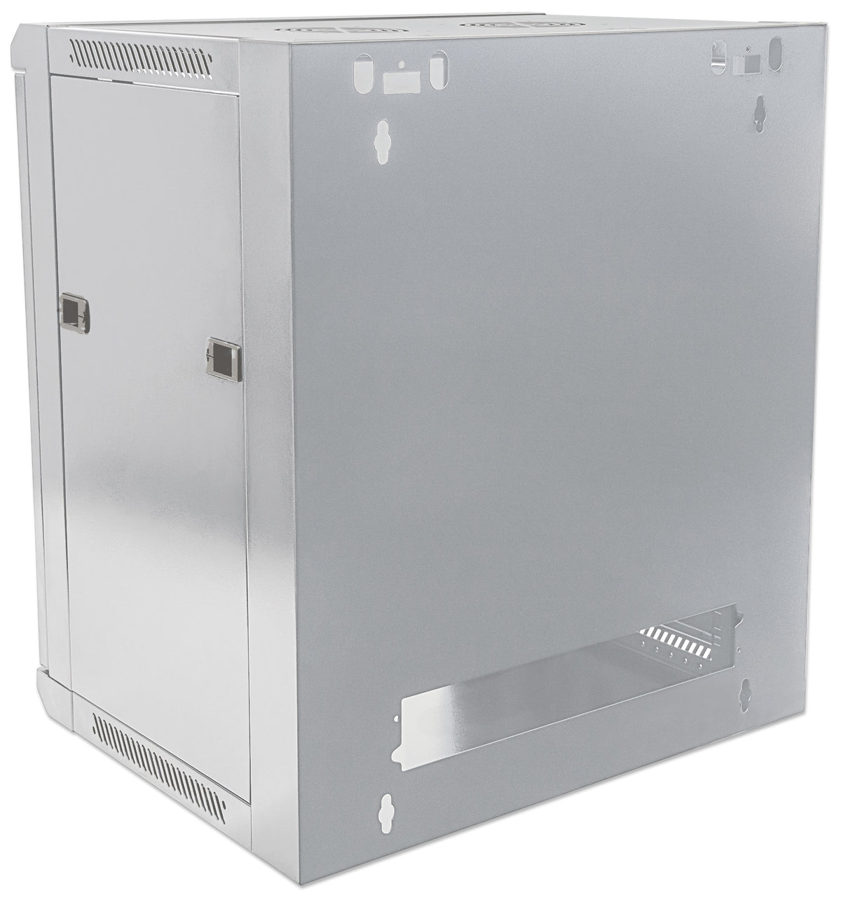 9U 19" Wall Mount Network Cabinet, Standard Line, 600 mm (23.6 in.) Depth, Gray Image 7