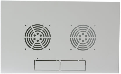9U 19" Wall Mount Network Cabinet, Standard Line, 600 mm (23.6 in.) Depth, Gray Image 8