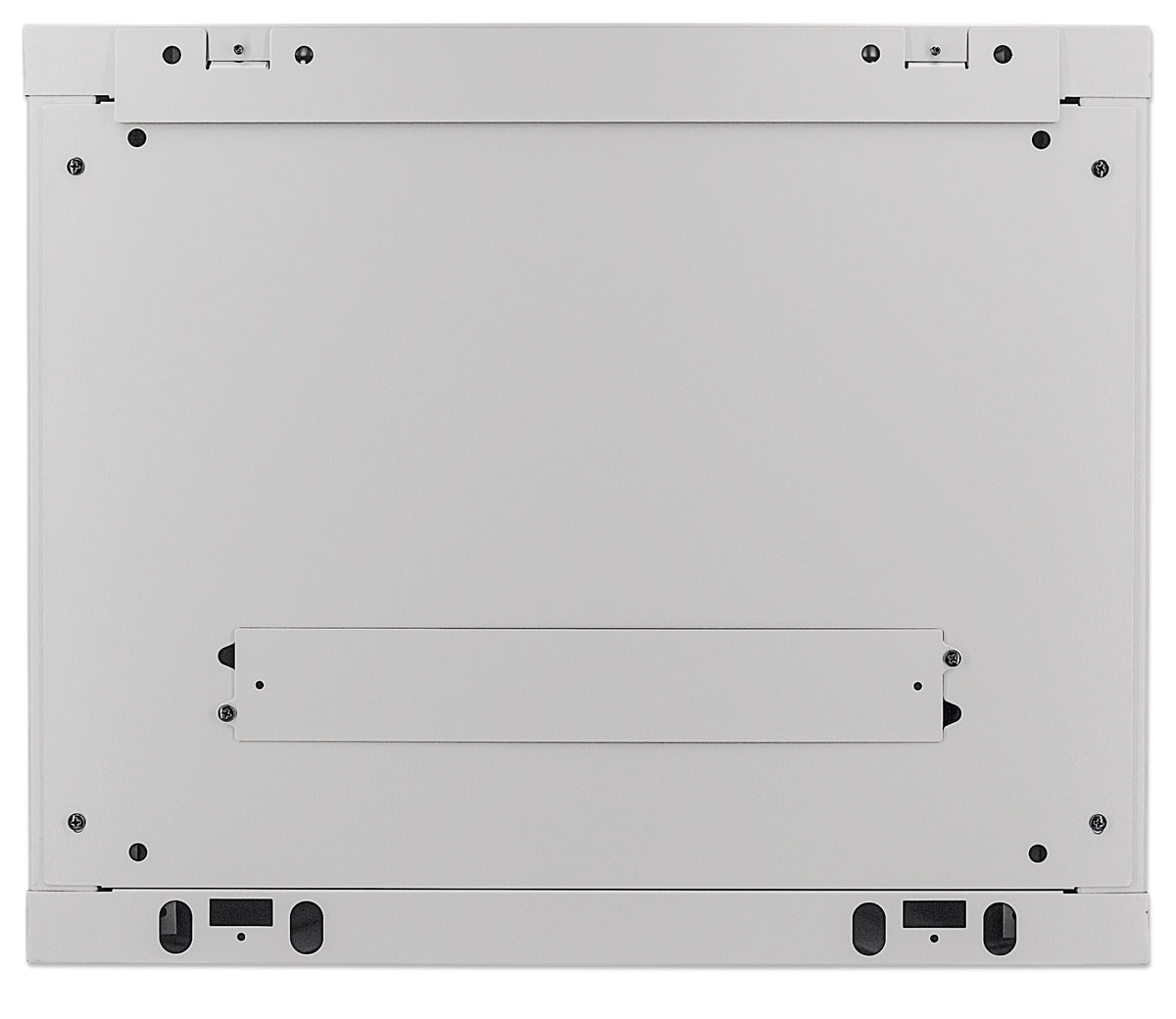 19" Wallmount Cabinet, 9U, 450 mm (17.7 in.) Depth, Gray Image 5