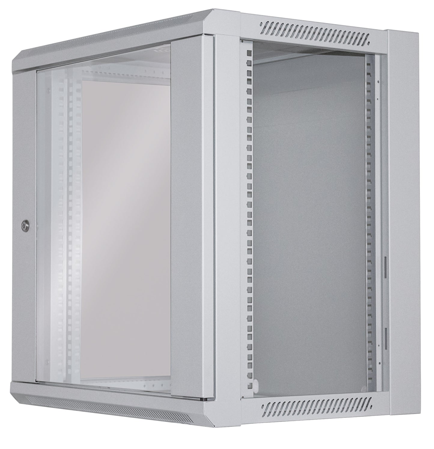 12U 19" Wall Mount Network Cabinet, Standard Line, 450 mm (17.7 in.) Depth, Gray Image 6